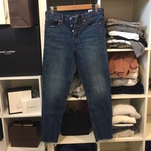 Levi high rise Mom jean